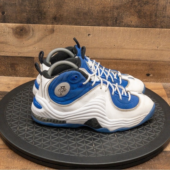 Nike Air Penny II 2 College Blue/Black-White 820249-400 GS Size 5.5Y - Picture 9 of 9